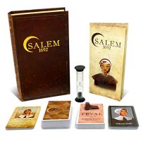 Salem 1692 Board Game – Witch Hunt Game Friends and Family – 3rd Edition – A Game of Cards, Strategy, Deceit Luck 4-12 Players
