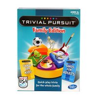 Trivial Pursuit Family Edition Game, Game Night, Ages 8 and up(Amazon Exclusive)
