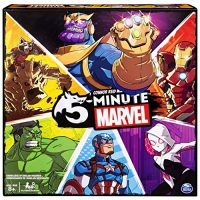 Spin Master Games 5 Minute Marvel Cooperative Card Game for Kids Aged 8 & Up