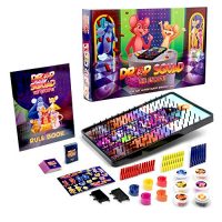 DROP SQUAD Fun Marble & Plinko Style Family Games for Kids, Adults – Learning, Strategy Card Board Game, 5 and Up