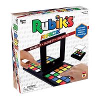 Rubik’s Race Game, Head To Head Fast Paced Square Shifting Board Game Based On The Rubiks Cubeboard, for Family, Adults and Kids Ages 7 and Up