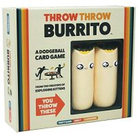 Throw Throw Burrito Dodgeball Board Recreation Customary Version Birthday party Recreation