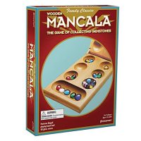 Pressman Mancala – Precise Wood Folding Dwelling, with Multicolor Stones