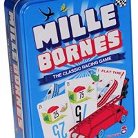 Mille Bornes Card Game in Colourful Tin