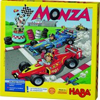 HABA Monza – A Automobile Racing Beginner’s Board Game Encourages Contemplating Skills – Ages 5 and Up (Made in Germany)