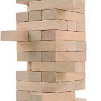 CoolToys Timber Tower Wood Block Stacking Game – Popular Model (forty eight Items)