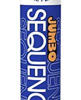 Jax Jumbo Sequence Game – Tube Edition with Cushioned Mat, Playing cards and Chips