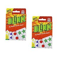 Mattel Video games Blink Card Game The World’s Fastest Game- 2 Pack