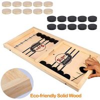 Tinfence Immediate Sling Puck Sport Paced, Table Desktop Battle,Winner Board Video games Toys for Adults Mother or father-Child Interactive Chess Toy Board Table Sport (22.7 in x 12.5 in)