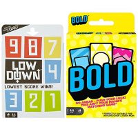 Mattel Games Low Down & Audacious Family Card Sport