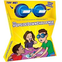 The UpsideDownChallenge Game for Young of us & Family – Total Relaxing Challenges with Upside Down Goggles – Hilarious Game for Game Night and Occasions –