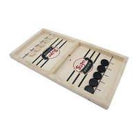 2 in 1 Ice Hockey Game, Speedily Sling Puck Game Sports activities Board Game Winner Board Games 2 in 1 Slingshot Desk Desktop Fight Toys for Parent-Miniature one Adults Teenagers ,