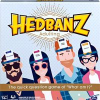 Hedbanz Adulting, Hilarious Occasion Game of Guessing and Charades for Millennials