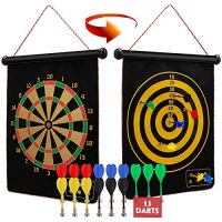 Ranslen Magnetic Bound Board for Childhood and Adults-15pcs Magnetic Darts, Magnetic Bound Board for Boys Girls, Toys for six Yr Frail Boys and Above, Relaxing Bound Board Easiest Gifts for Childhood