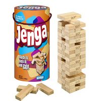 Jenga Sport Wooden Blocks Stacking Tumbling Tower Formative years Sport Ages 6 and Up (Amazon Queer)