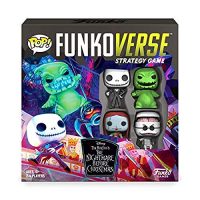 Funkoverse: Disney The Nightmare Before Christmas 100 4-Pack Board Game – Amazon First to Market Weird and wonderful, Multicolor