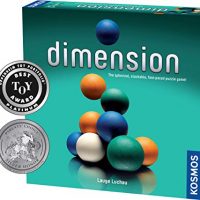 Dimension – A 3D Swiftly-Paced Puzzle Sport from Kosmos | Up to 4 Avid gamers, for Fans of Arrangement, Swiftly-Pondering & Logic | Of us’ Option Silver Honor & Oppenheim Toy Portfolio Platinum Award Winner