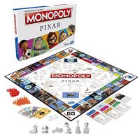 Monopoly: Pixar Edition Board Game for Kids 8 and Up, Take Areas from Disney and Pixar’s Toy Myth, The Incredibles, Up, Coco, and More (Amazon Outlandish)
