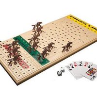 Right thru The Board Horseracing Gametop, Maple