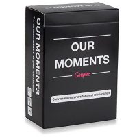 OUR MOMENTS Couples: 100 Concept Provoking Dialog Starters for Sizable Relationships – Enjoyable Dialog Playing cards Recreation for Couples