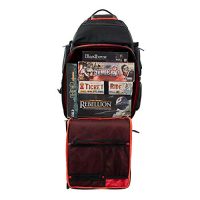 Final Boardgame Backpack – The Smartest System to Lift Your Games – Expandable Multi-Functional Backpack – Lift-on Compliant (Dim/Crimson)