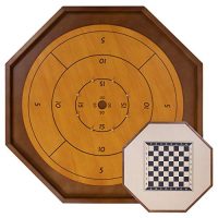 Match Crokinole & Checkers – 30-Lag Accurate Measurement – Traditional Dexterity Board Sport for Two Avid gamers – Canadian Heritage Family Tabletop Sport – Involves…