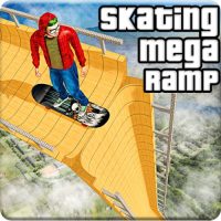 Freestyle Vertical Ramp Skateboard Skating Games