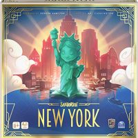 Santorini New York, Approach Board Game, for Adults and Teenagers Ages 8 and up