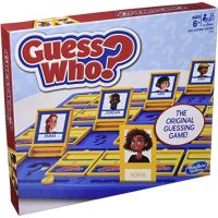 Hasbro Gaming Wager Who? Sport Customary Guessing Sport for Kids Ages 6 and Up for 2 Avid gamers
