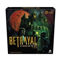 Hasbro Gaming Avalon Hill Betrayal at The Condo on The Hill 3rd Model Cooperative Board Game, Ages 12 and Up, 3-6 Gamers, 50 Chilling Scenarios