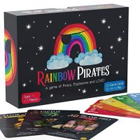 Rainbow Pirates Card Game – Fresh! – Enjoyable 2-5 Participant Family-Neatly-behaved Birthday party Video games – Card Game for Adults, Children & Younger of us