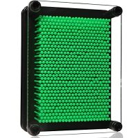 Foreverkeyu 3D Pin Art Toy Pin Art Sensory Fidget Board Game Toy Pin Affect Toy Sculpture Toys Hand Pin Toy Reward for Kids, Ladies, Boys,…