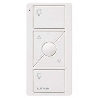 Lutron Pico Natty Far-off Control for Caséta Natty Dimmer Swap | PJ2-3BRL-WH-L01R | White