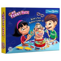PlayRoute Silly Face Pop Up Board Game | Fun Board Game for Youngsters Ages 4 5 6-8 Plus with 3 Region Level Card Game |…