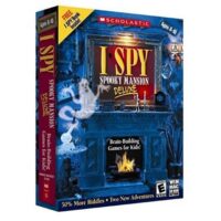 Scholastic I Survey Spooky Mansion Deluxe v2.0 w/I SPY Guide & Bonus Mini CD-Rom [Outdated Version]