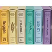 WS Game Company Total Subject of 12 Classic Bookshelf Board Games