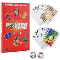 Energy Swap Card Recreation: Addictive, Competitive Household Card Video games for Children and Adults, Approach Take a look at for 2-6 Gamers, Dynamic Card and…