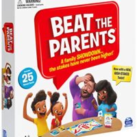 Scoot Master Video games Beat The Folks Classic Family Trivia Sport, Kids Vs Folks, with 25 Bonus Cards for Ages 6 and up (Amazon Irregular)