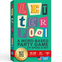 Tipsy Chicken Letterpool: Fleet Pondering Observe Games for Adults & Family – Humorous Board Adults, Celebration Grownup Game Night time, Formative years, Night time 2…