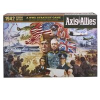 Hasbro Gaming Avalon Hill Axis & Allies 1942 2d Model WWII Design Board Game, with Extra Extensive Gameboard, Ages 12 and Up, 2-5 Gamers ,…