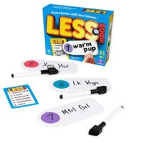 Much less is Extra, Party Board Game Relaxing Discover Letter Card Game Silly Gift Toy Residing Room Family Game Night, For Adults, Younger folks, And…