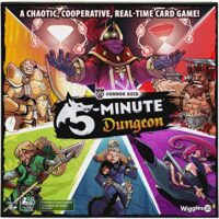 Wiggles 3D 5-Minute Dungeon A Chaotic, Co-Operative, Exact-time Card Game | Rapid-Paced Board Game | for Households, Ages 8 & up | 2-5 Players