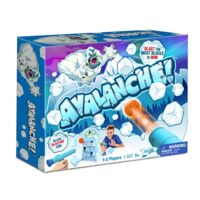 Skyrocket Video games Avalanche Family Board Sport Toy for Ladies and Boys, Head to Head Cannonball Taking pictures Blaster Sport for 1-2 Gamers, Ages 5+