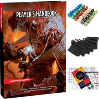 Player’s Handbook Dungeons and Dragons 5th Edition with DND Dice and Complete Printable Kit – D&D Core Rulebook – D&D 5e Players Handbook Gift Set…