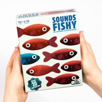 Sounds Fishy: The Bluffing Family Board Game for Kids 10+ and Adults — Best New Family Quiz Games, Trivia Games for Groups of People
