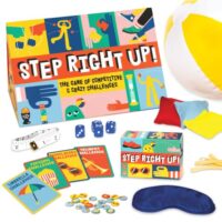 Step Right Up: The Ultimate Action Game – Beat Your Friends at 132 Competitive & Crazy Challenges – Fun Family Night Party Game for Adults,…