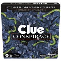 Clue Conspiracy Board Game for Adults and Teens | Secret Role Strategy Games | Ages 14+ | 4-10 Players | 45 Mins. | Mystery &…