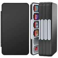 HEIYING Game Card Case Holder Compatible with Nintendo Switch& Switch OLED,Portable Switch Lite Game Memory Card Storage with 96 Game Card Slots and 24 Micro…