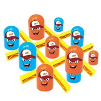 lewabov Gobblet Gobblers Board Game,New Tic Tac Toe Game,Indoor and Outdoor Toys,Family Games,Party Favors for Kids 4-8.
