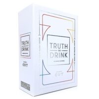 Truth or Drink Original Card Game by Cut, 432 Hilariously Funny Questions + 55 Strategy Cards, Unleash Your Secret, Famed Social Media Game for Party…
